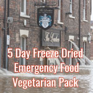 5 Day Freeze Dried Emergency Food Vegetarian Pack